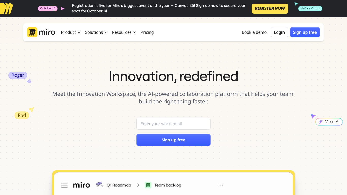 Partnerský program Miro