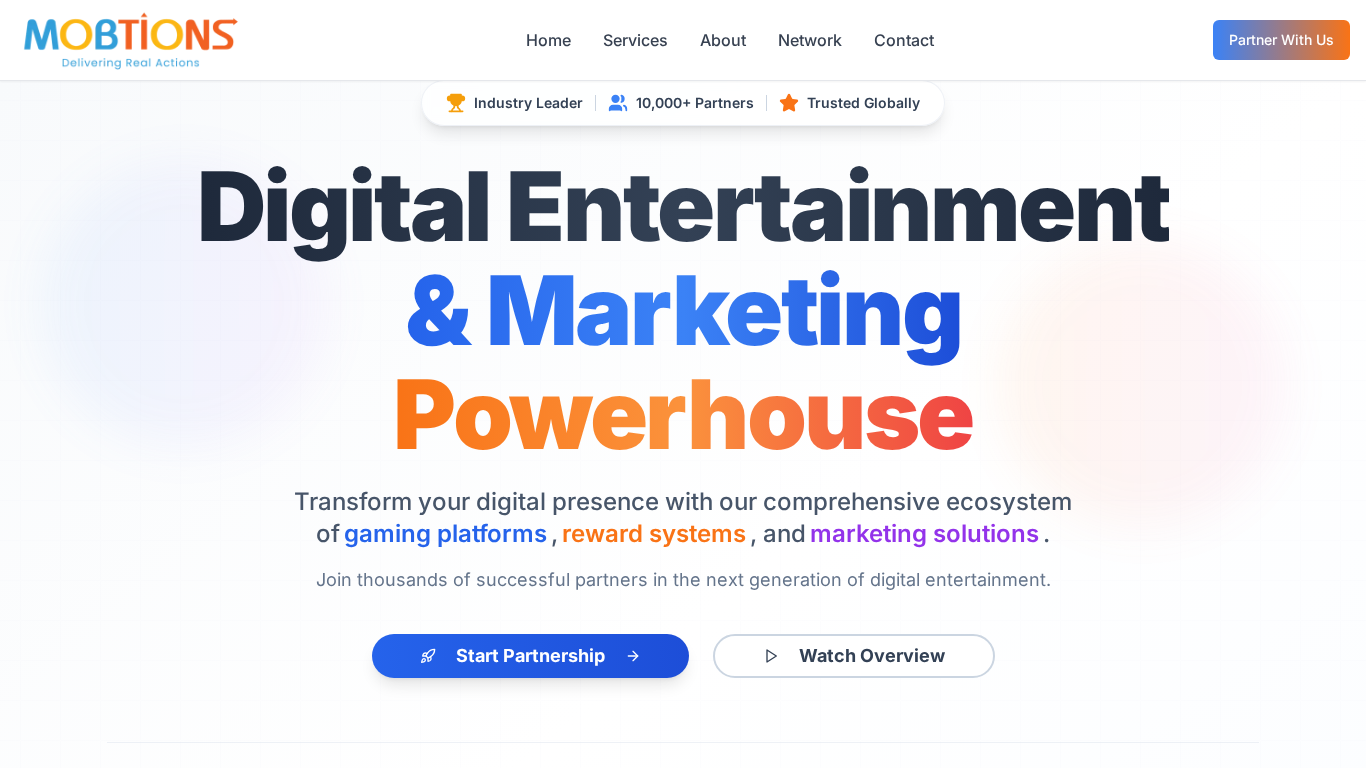 Partnerský program Mobtions