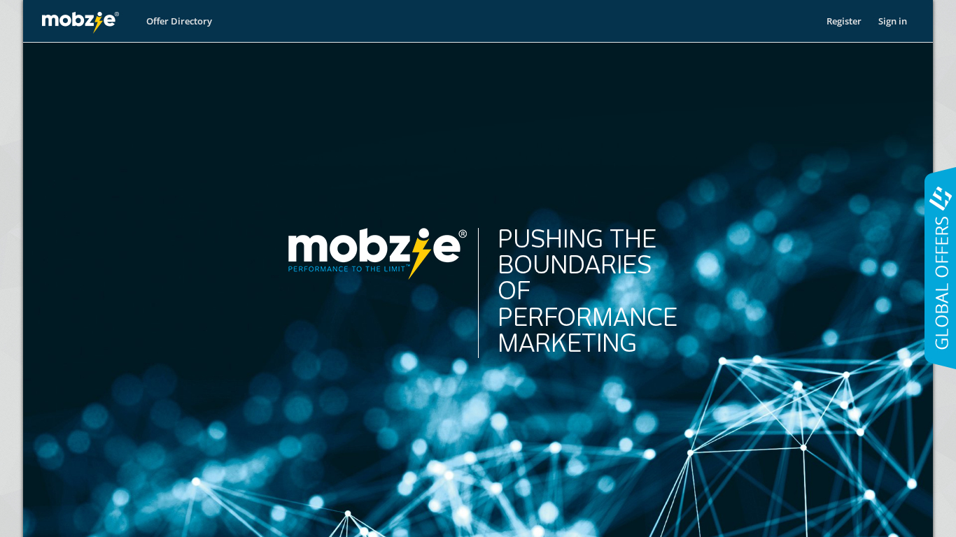 Affiliate program Mobzie