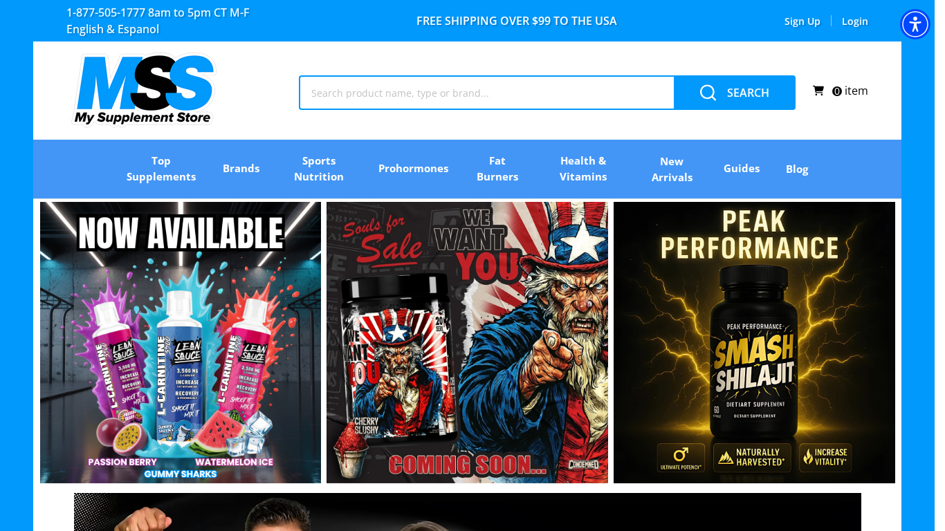 Affiliate program My Supplement Store