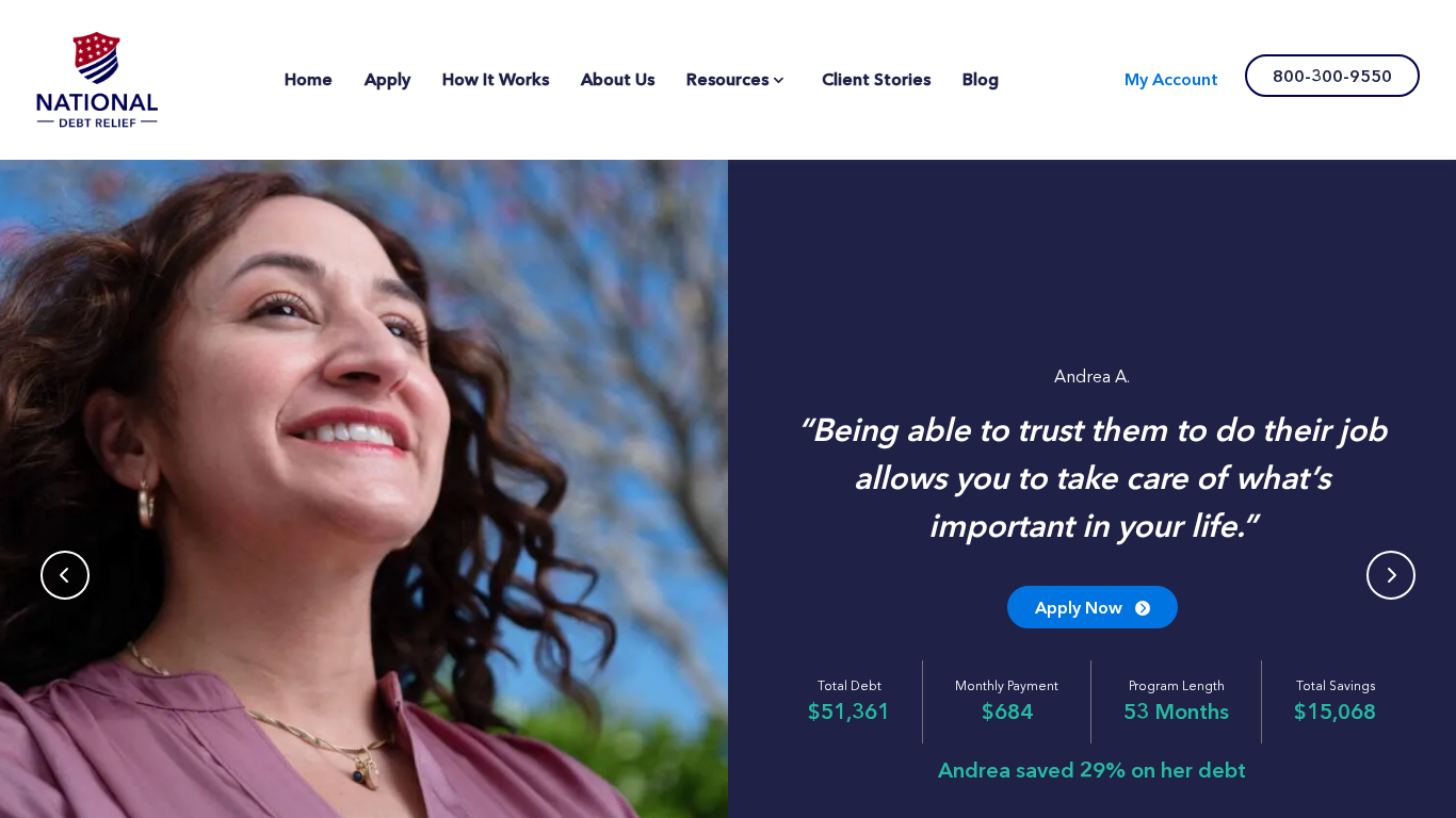 Partnerský program National Debt Relief