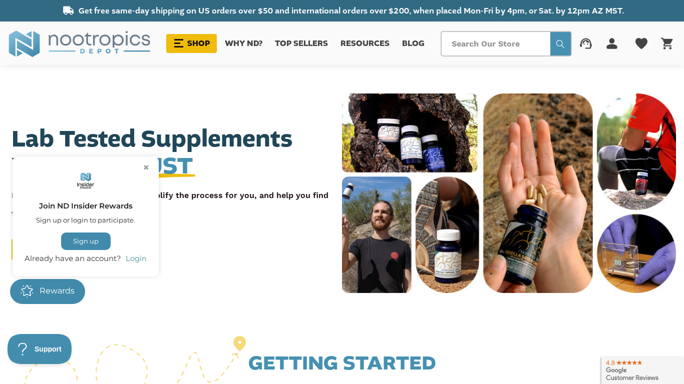 Partnerský program Nootropics Depot