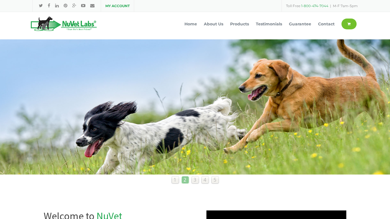 Affiliate program NuVet Labs