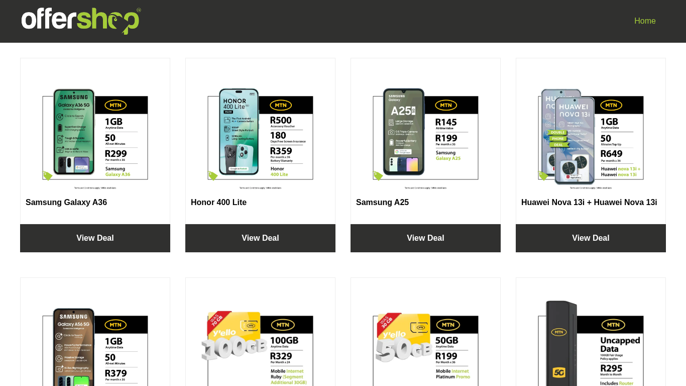 Partnerský program Offershop