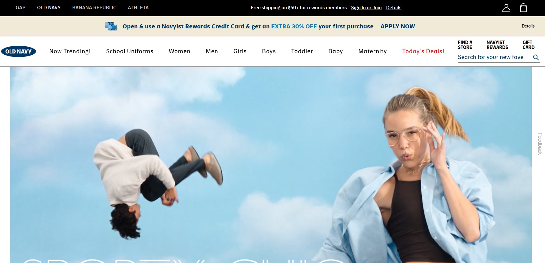 Affiliate program Old Navy