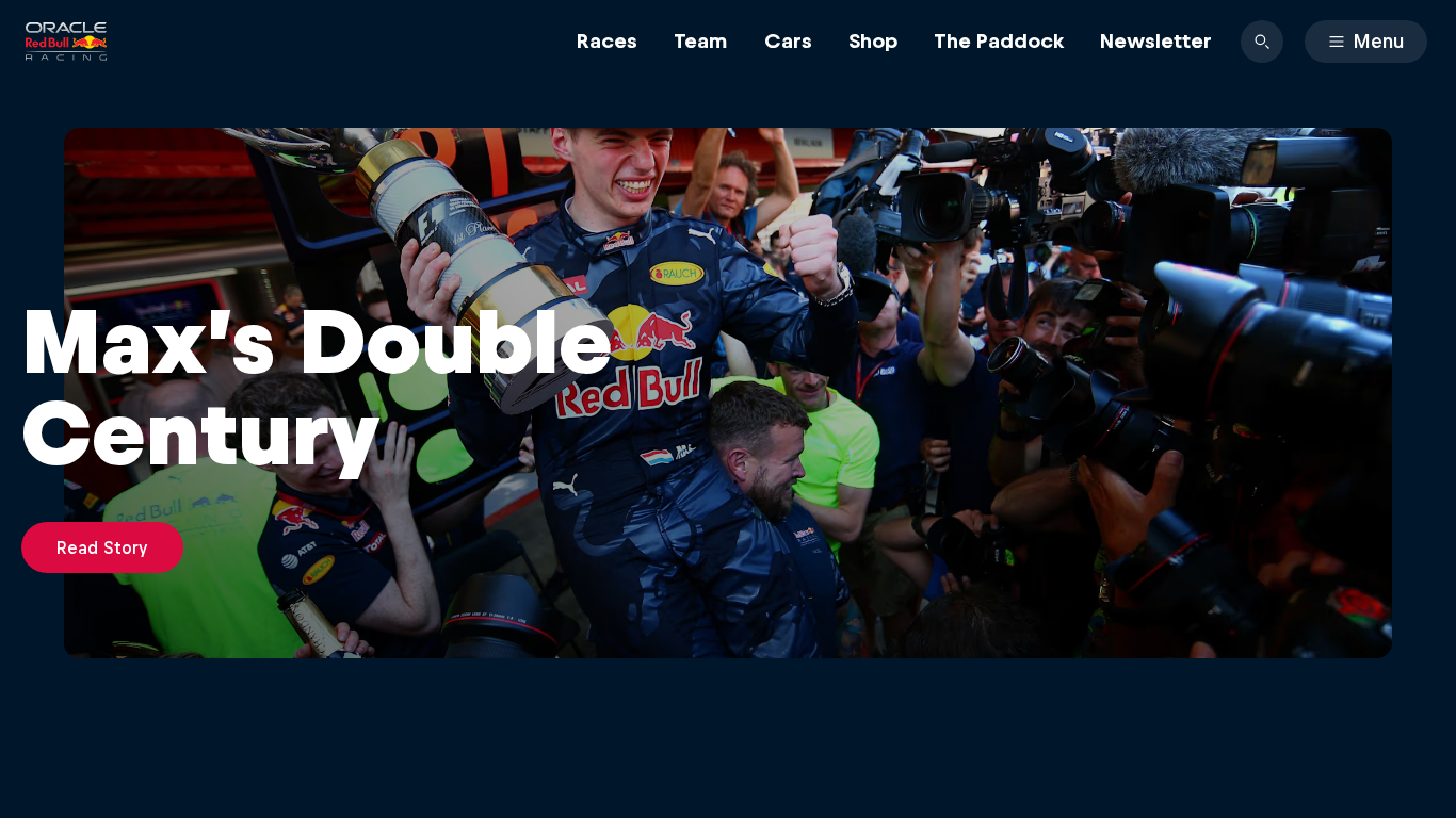 Affiliate program Oracle Red Bull Racing