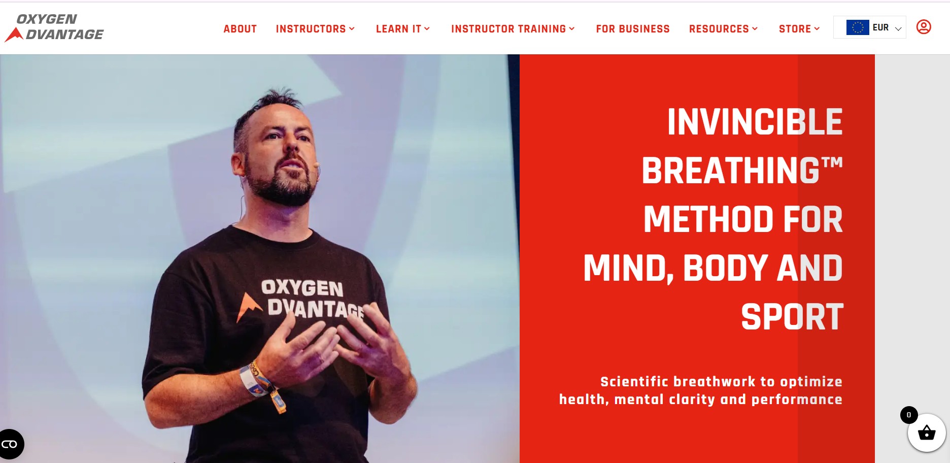 Affiliate program Oxygen Advantage