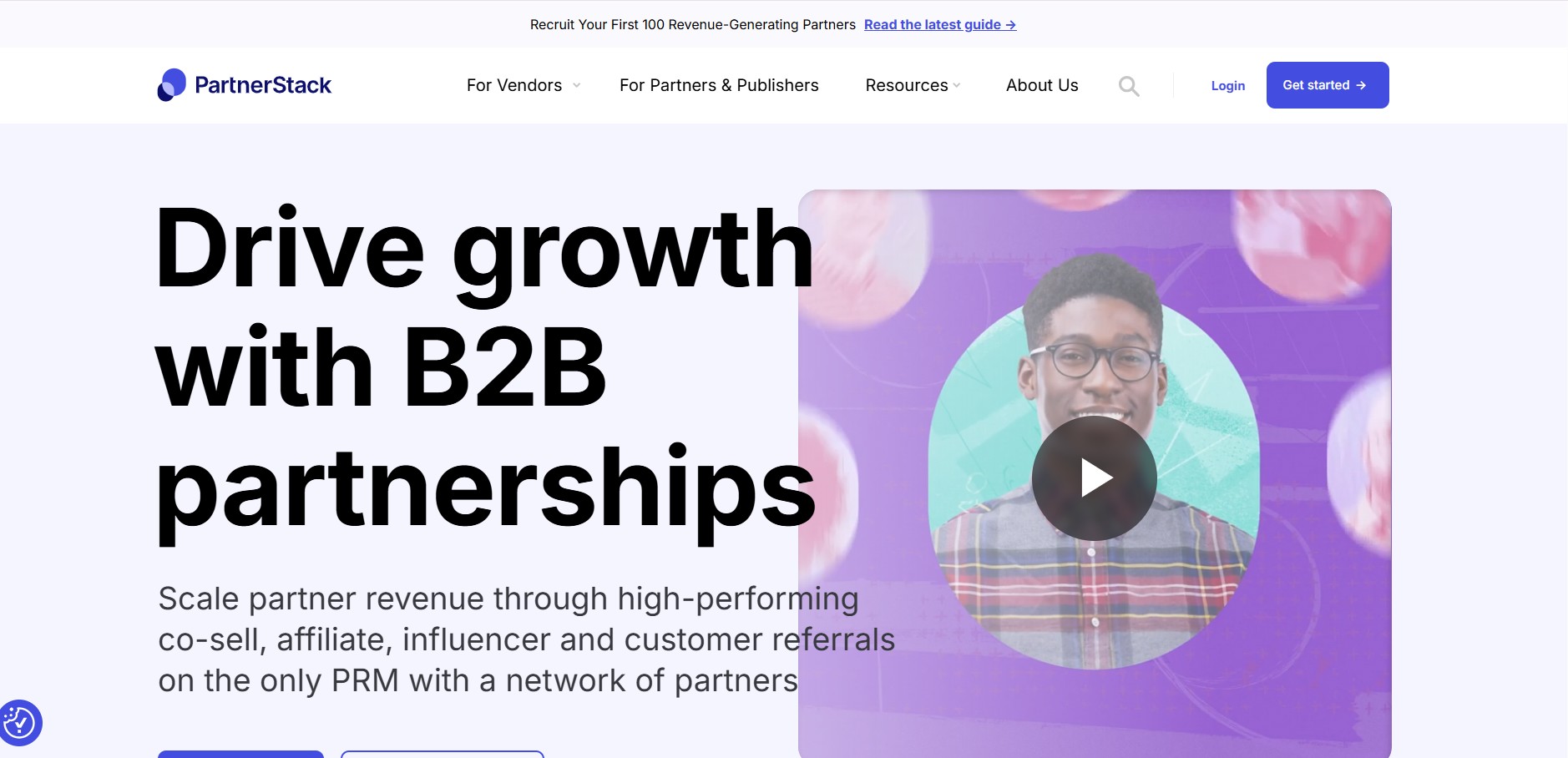 Affiliate program PartnerStack