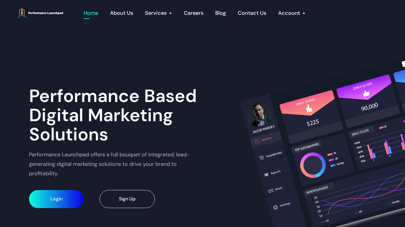 Affiliate program Performance Launchpad