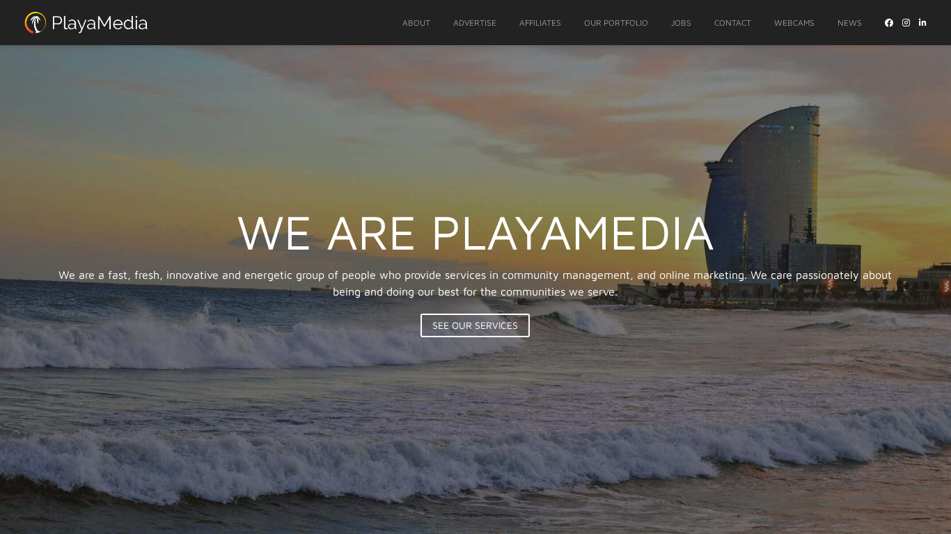 Affiliate program Playamedia