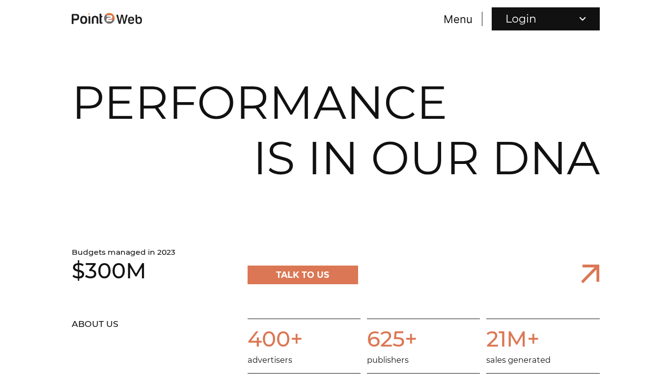 Affiliate program Point2Web