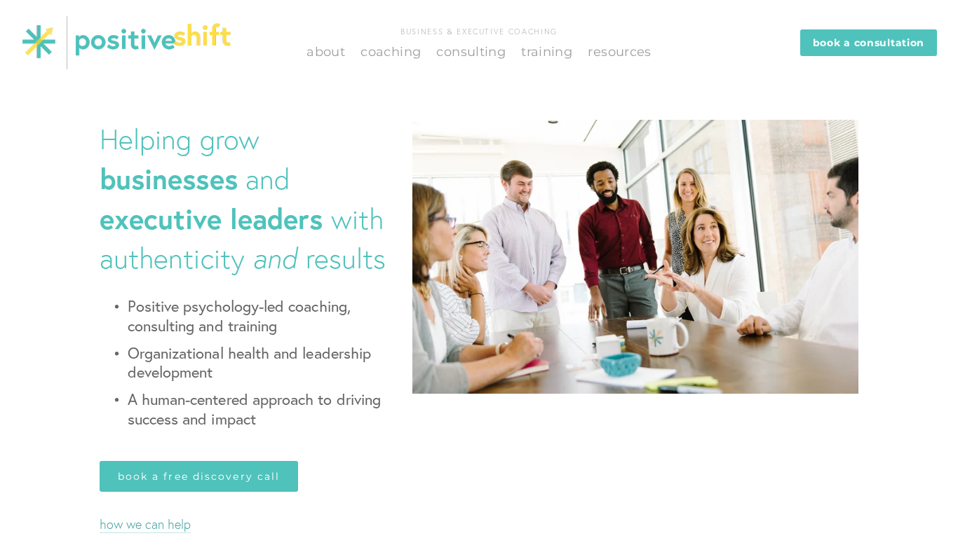 Affiliate program Positive Shift
