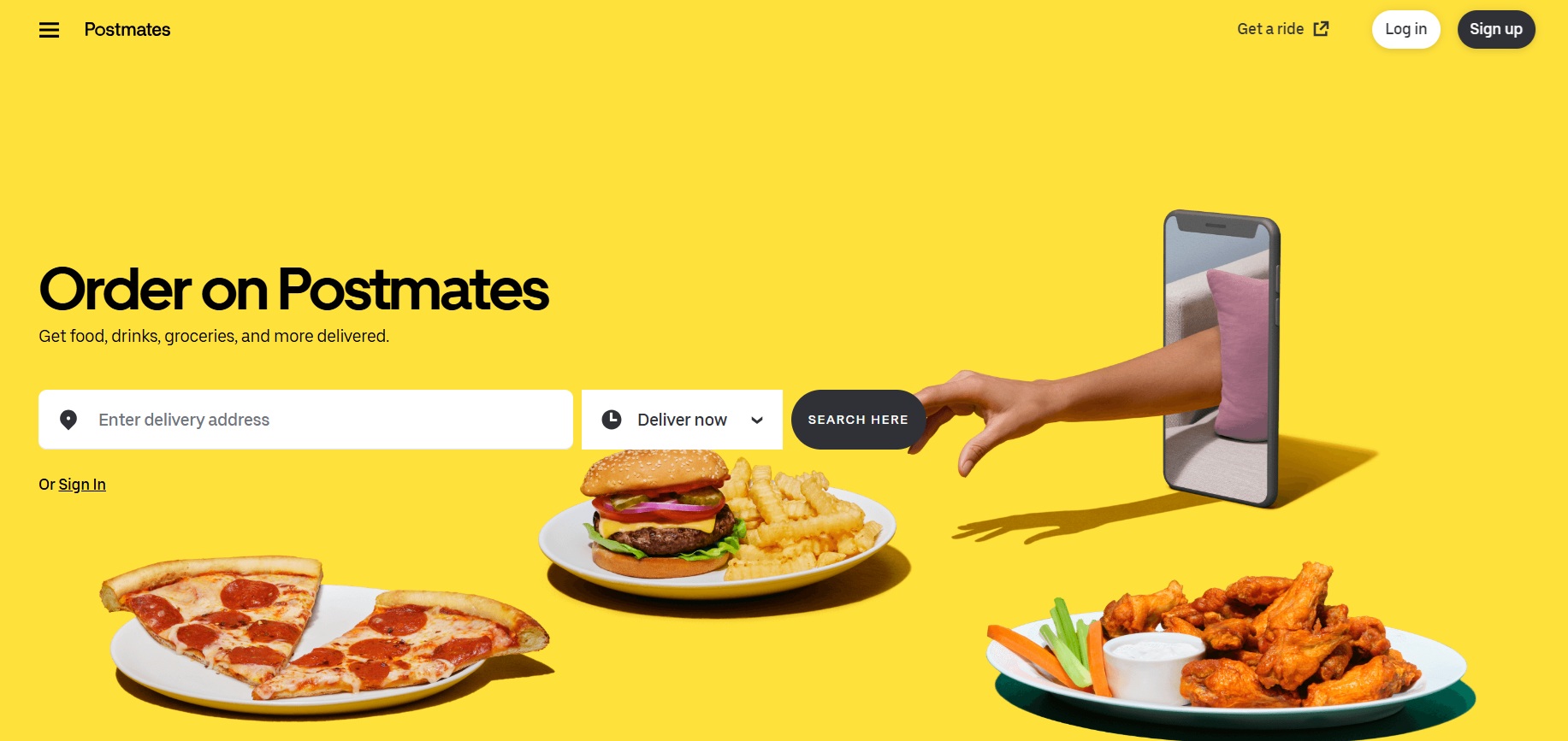 Partnerský program Postmates