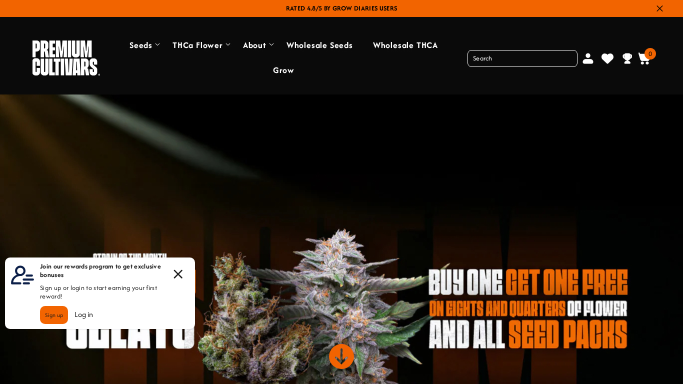 Affiliate program Premium Cultivars Seed