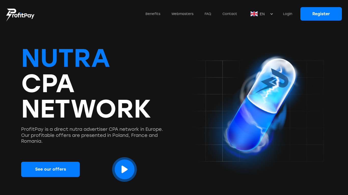 Affiliate program ProfitPay