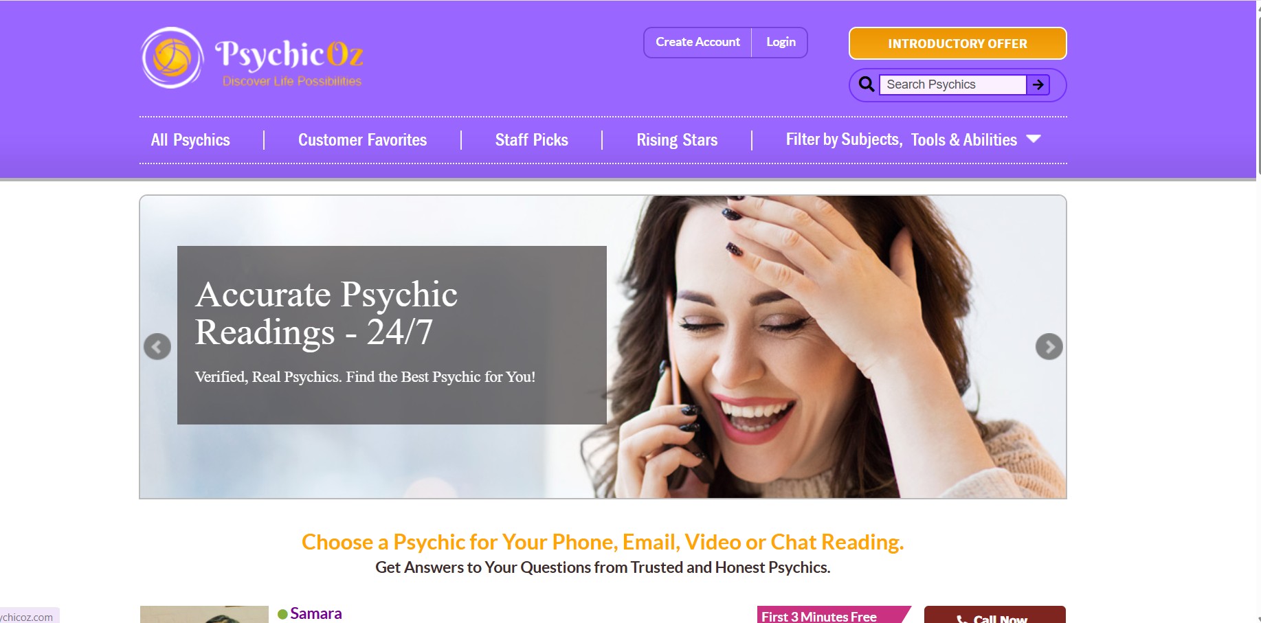 Affiliate program PsychicOz
