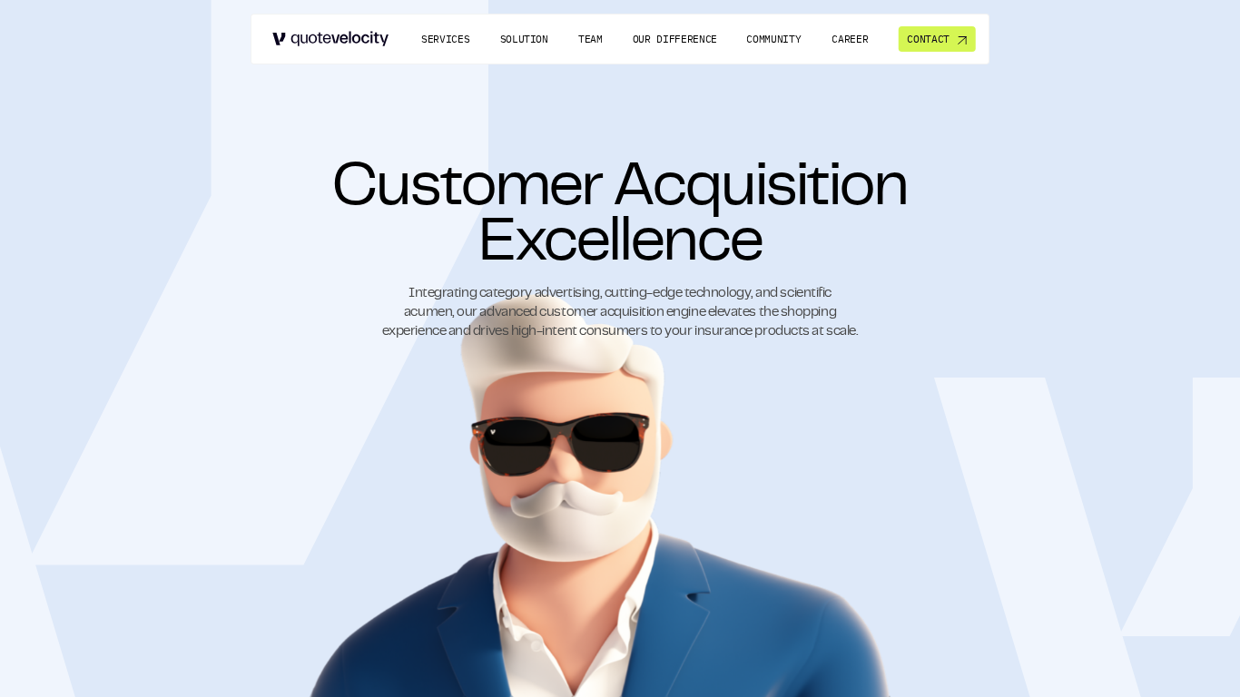 Affiliate program QuoteVelocity