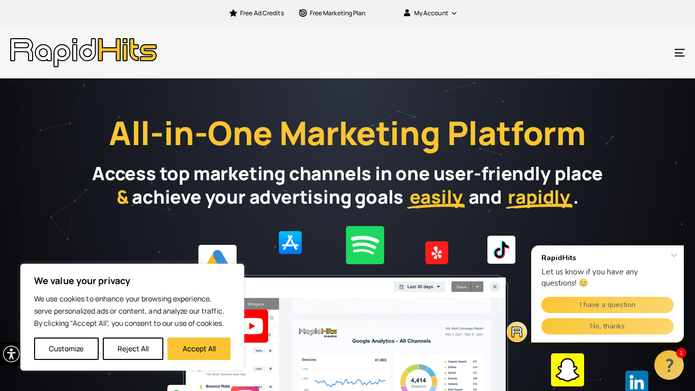 Affiliate program RapidHits