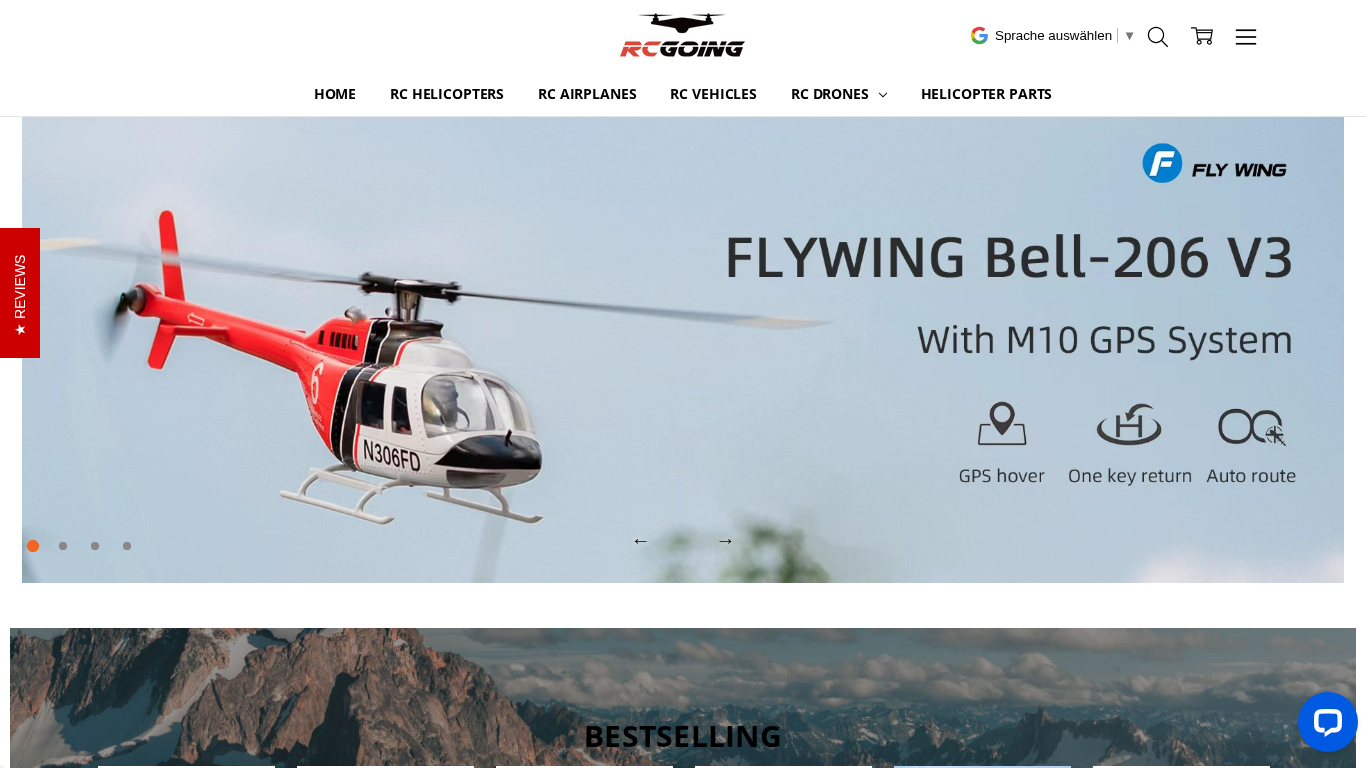 RCGoing Drone partnerský program