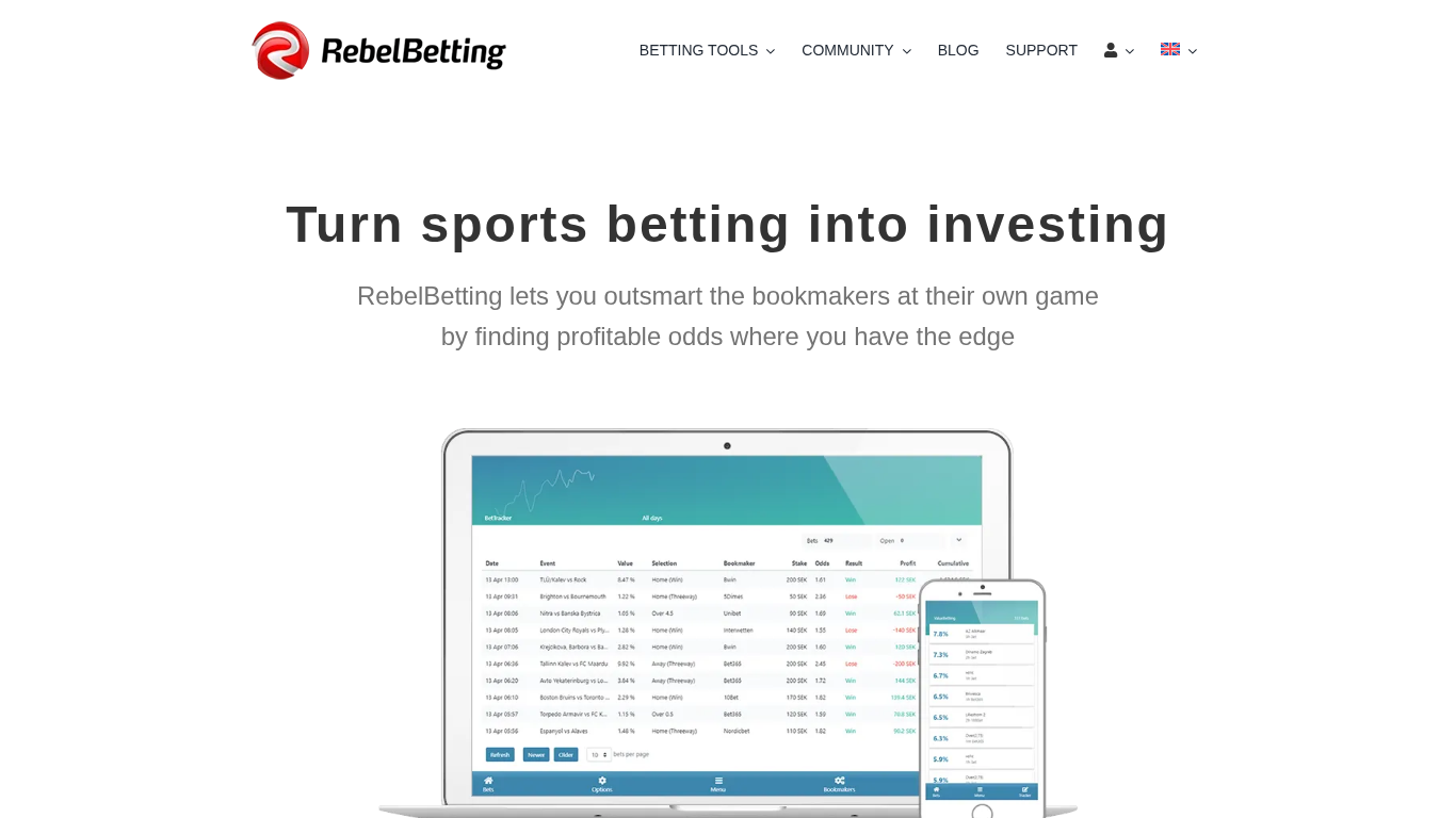 RebelBetting partnerský program