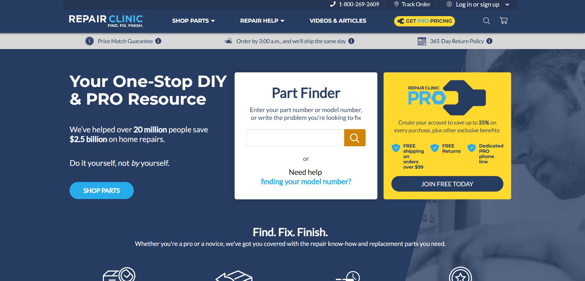 Affiliate program RepairClinic