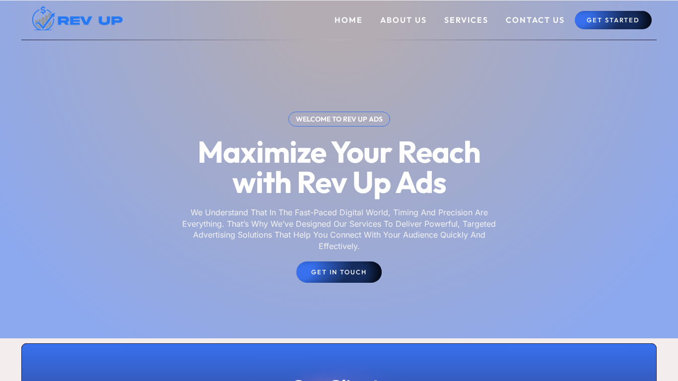 Affiliate program Rev Up Media