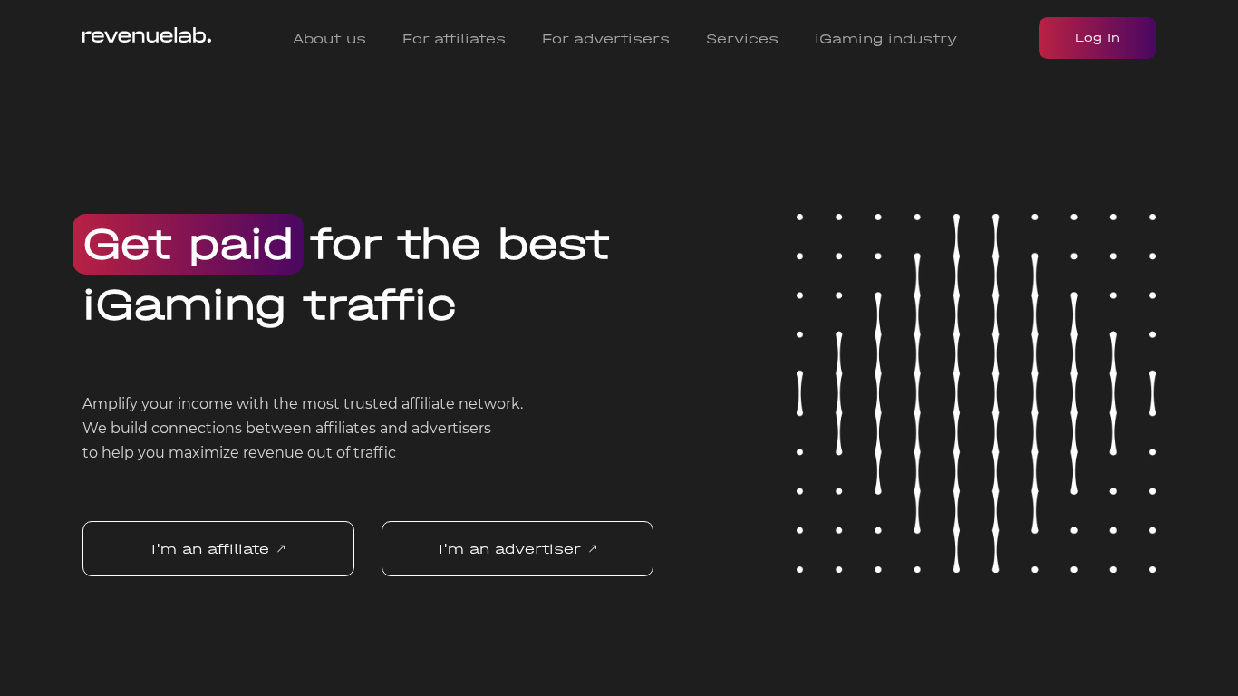 Affiliate program RevenueLab