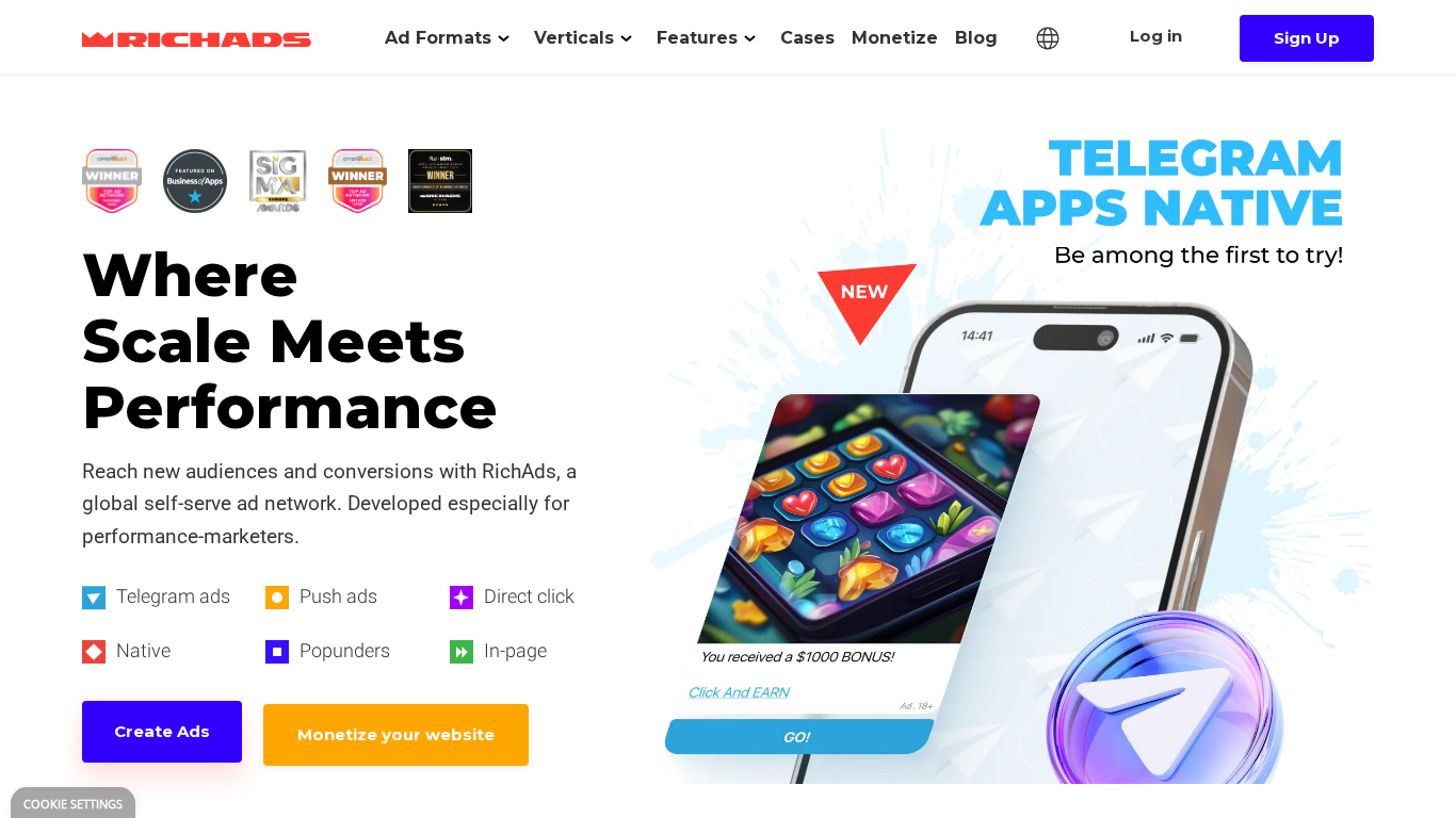 RichAds partnerský program