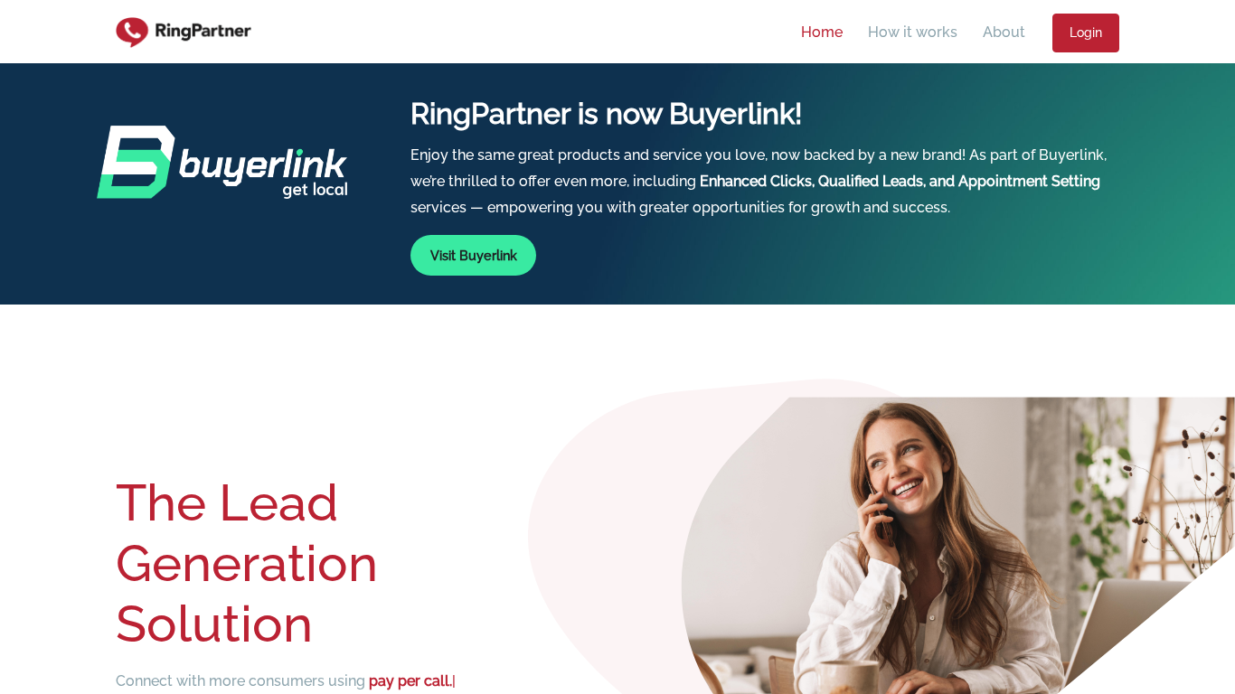 Affiliate program Ring Partner