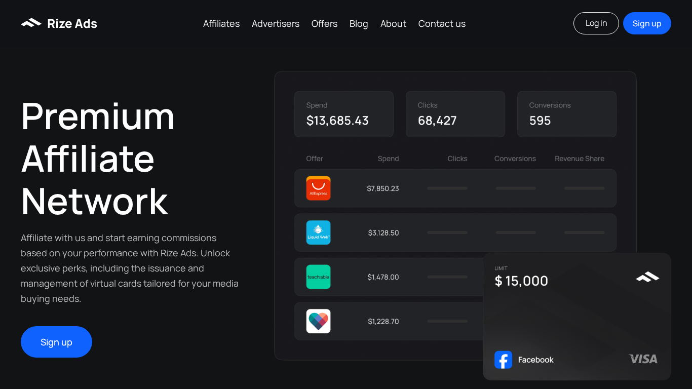 Partnerský program Rize Ads