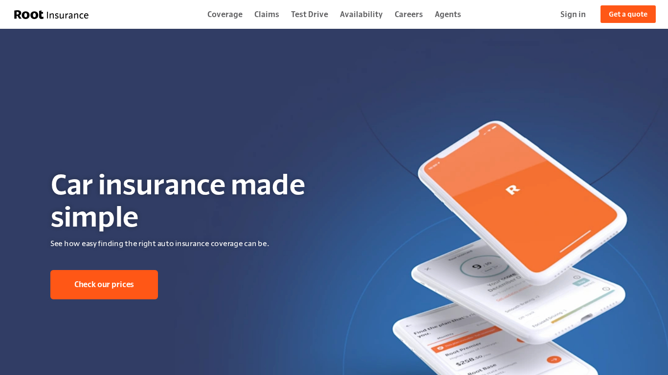 Affiliate program Root Insurance