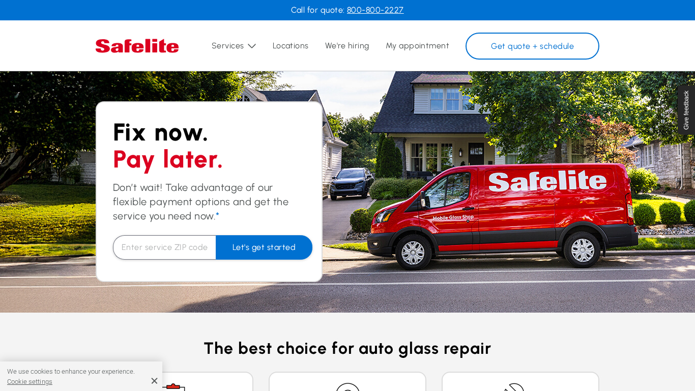 Safelite Affiliate Program