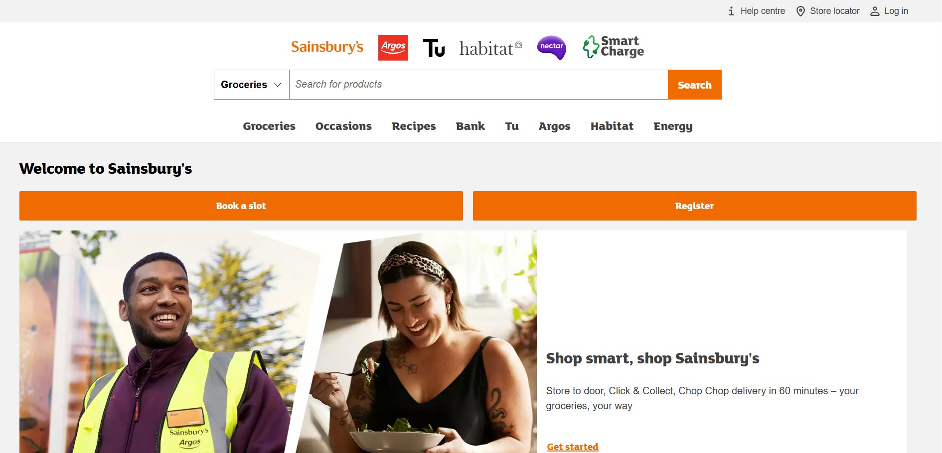 Affiliate program SAINSBURY’s