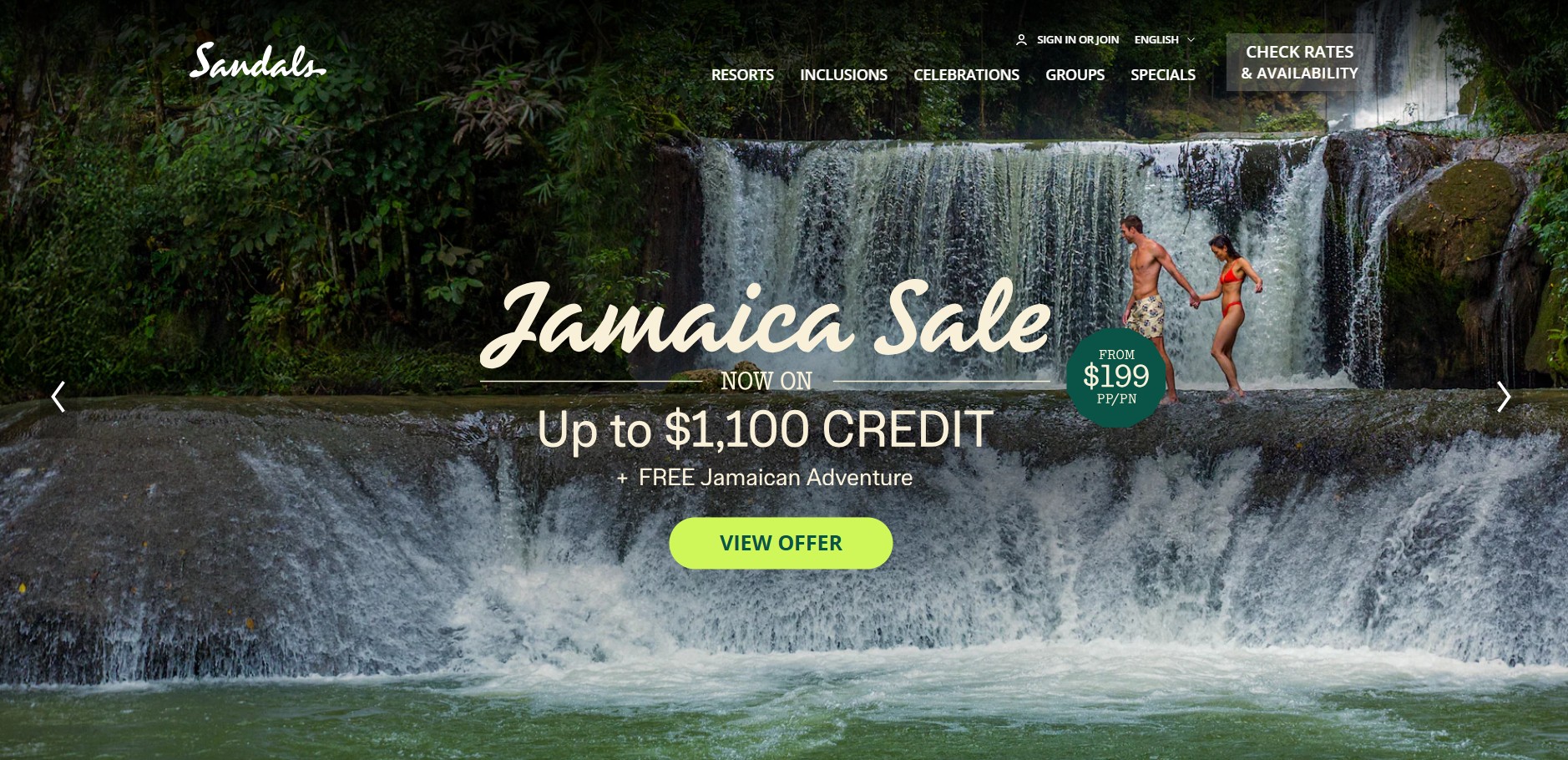 Partnerský program Sandals a Beaches