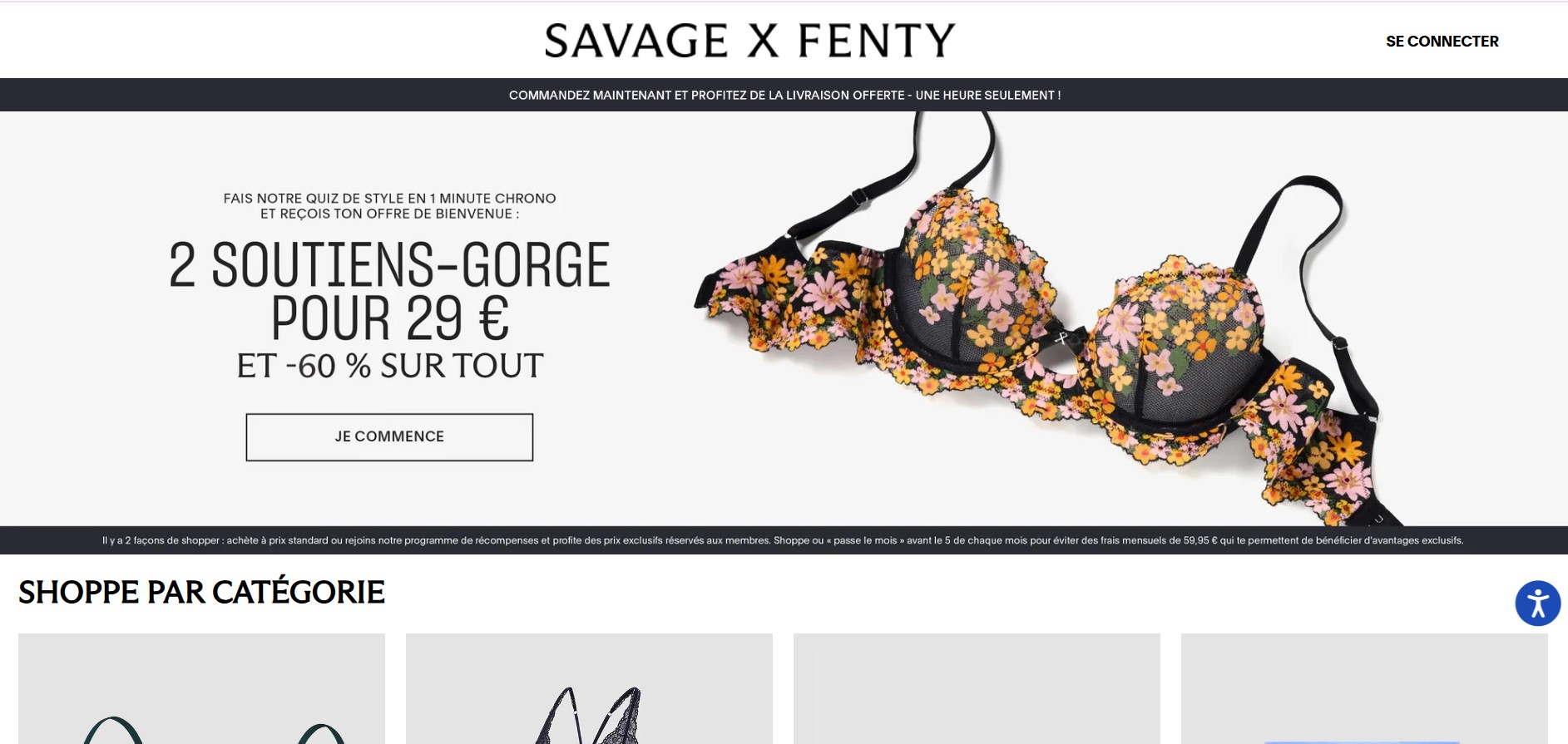 Affiliate program Savage X Fenty