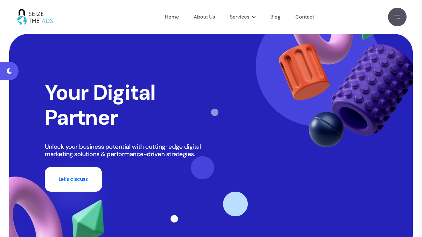 Affiliate program Seize The Ads