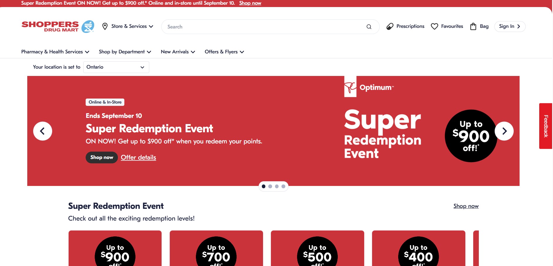 Affiliate program Shoppers Drug Mart