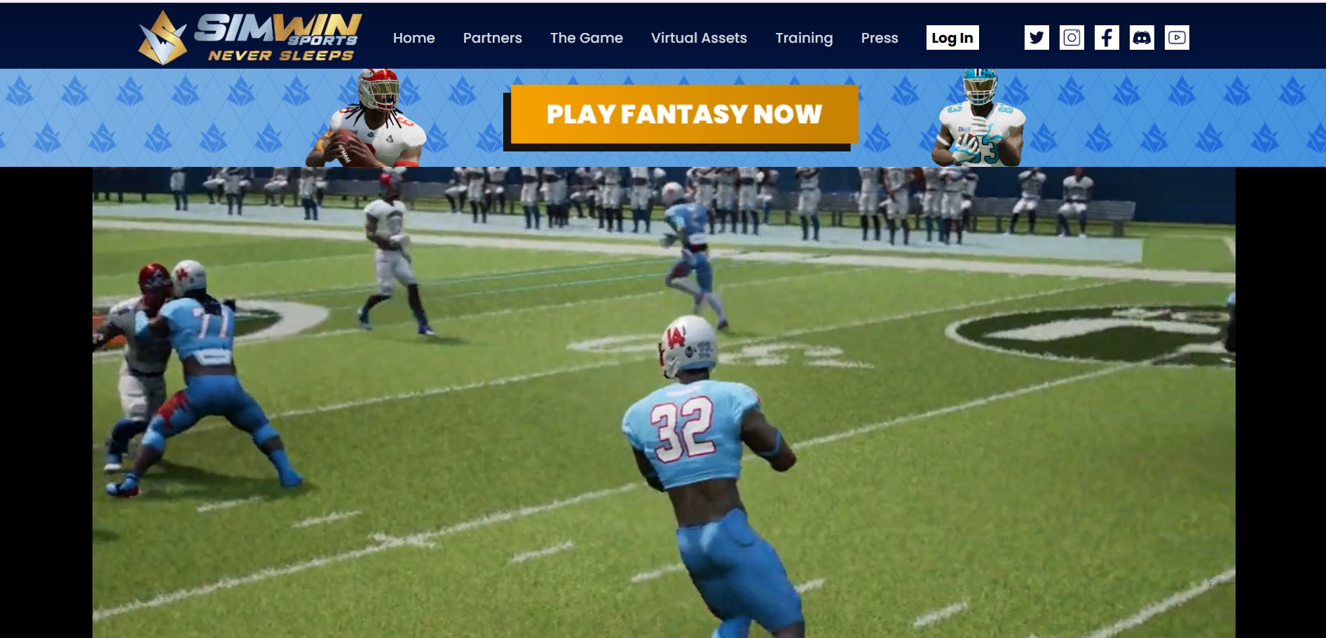 Affiliate program SimWin Sports