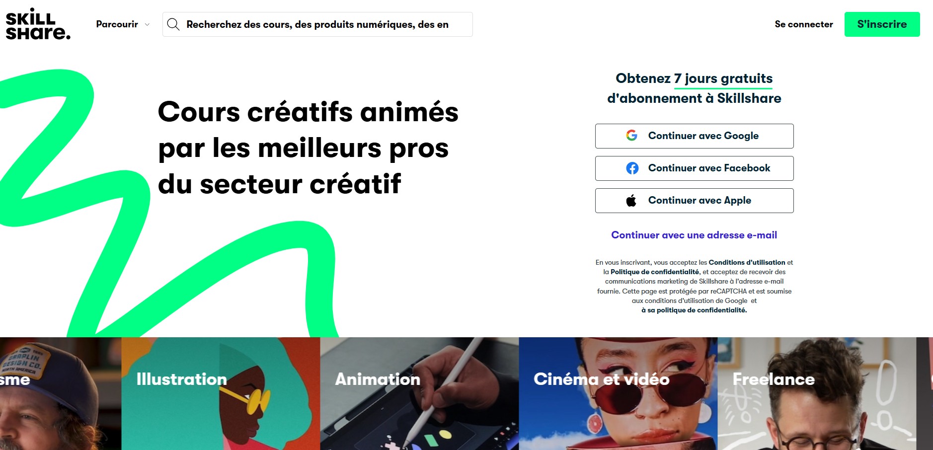 Skillshare partnerský program
