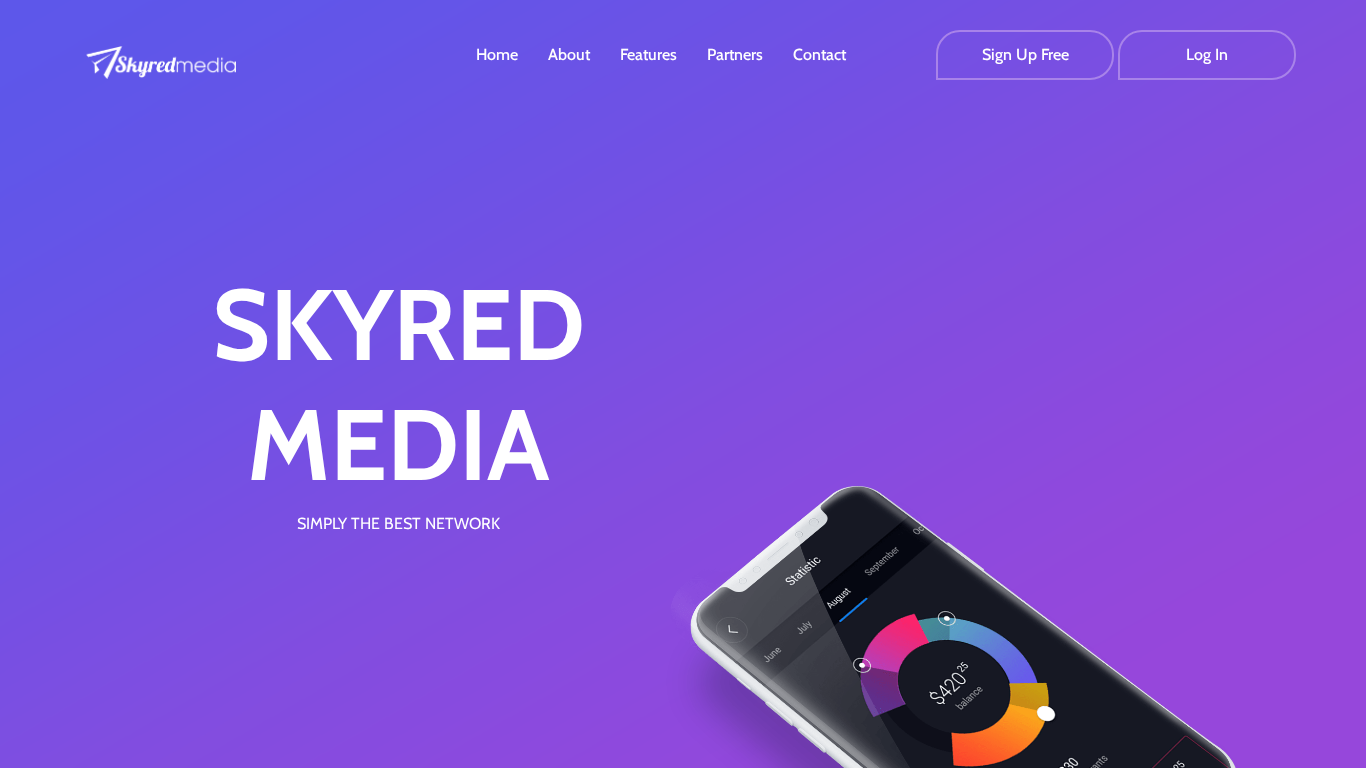 Affiliate program SkyRedMedia
