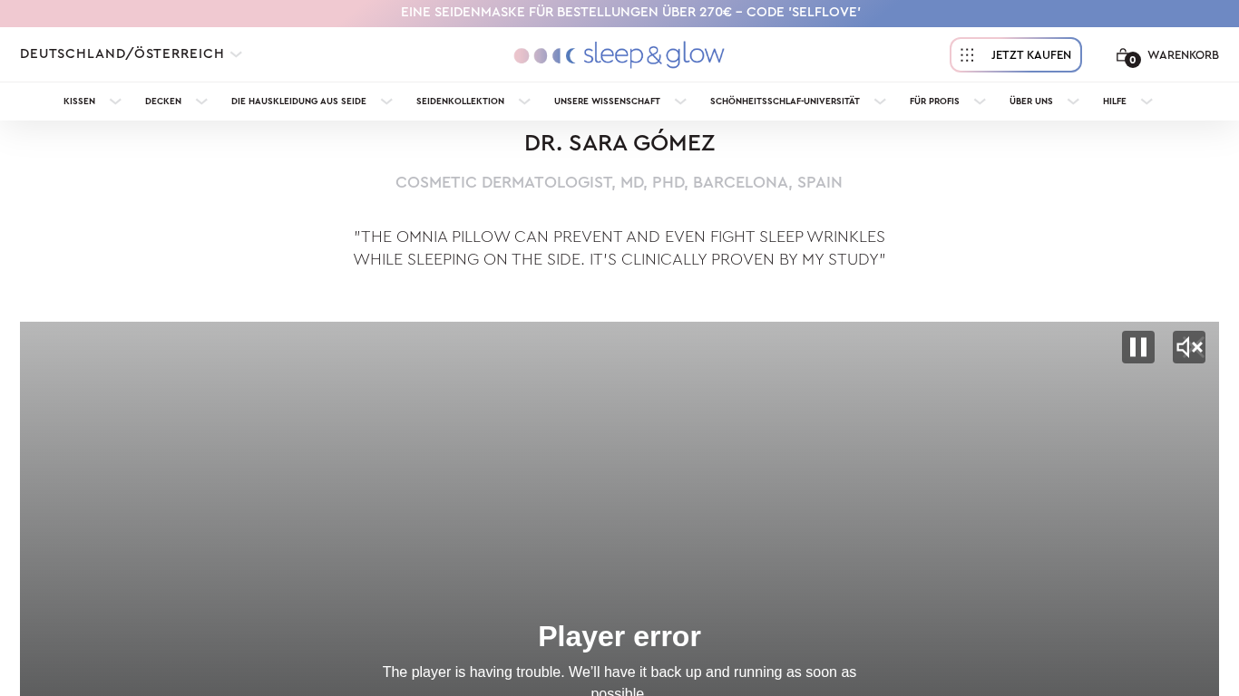 Affiliate program Sleep and Glow