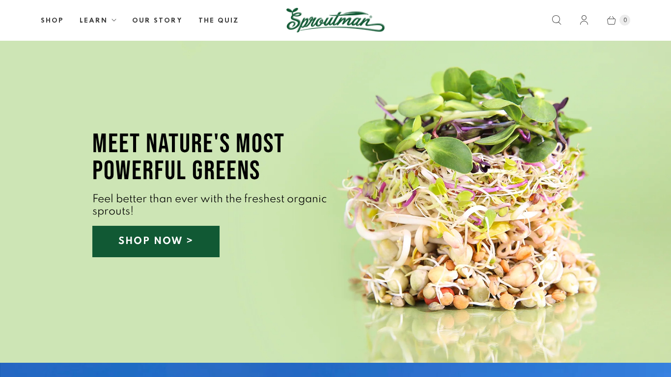 Affiliate program Sproutman