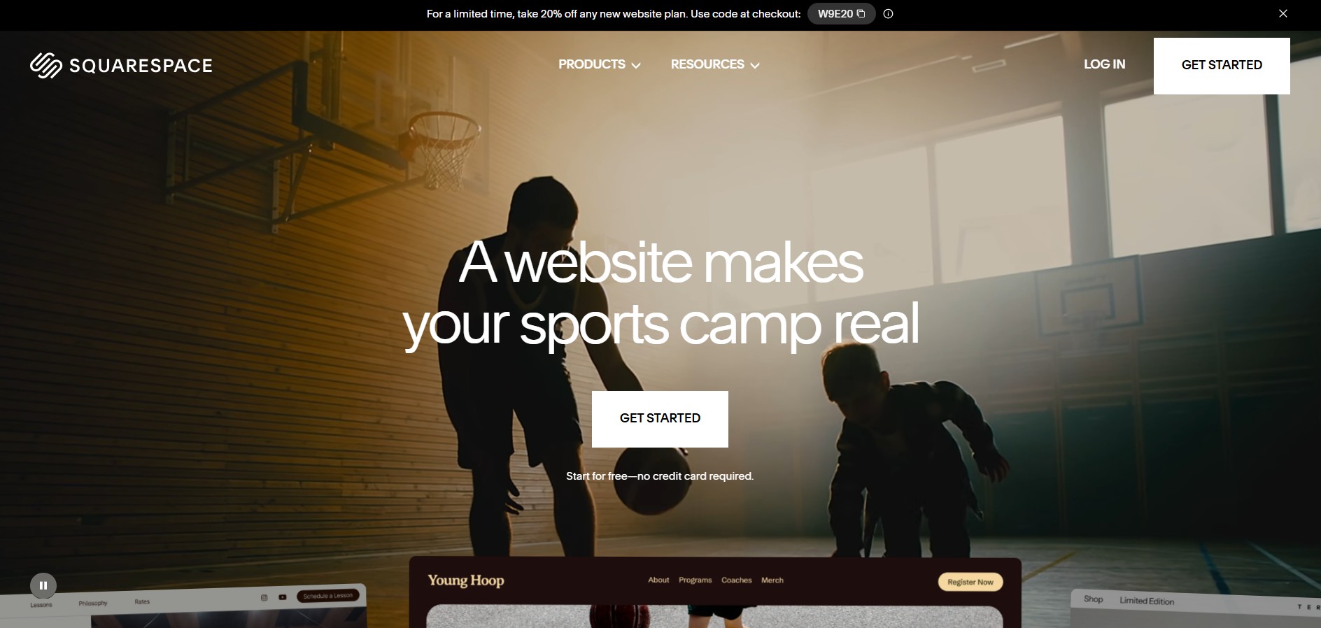 Affiliate program Squarespace