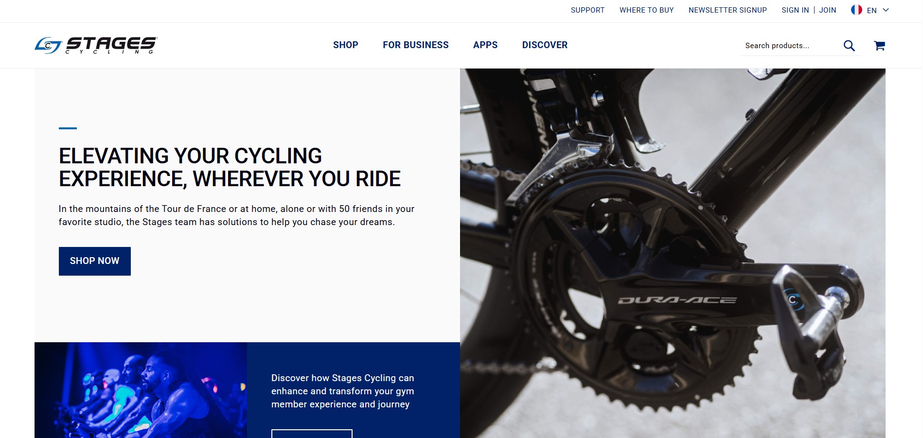 Affiliate program Stages Cycling