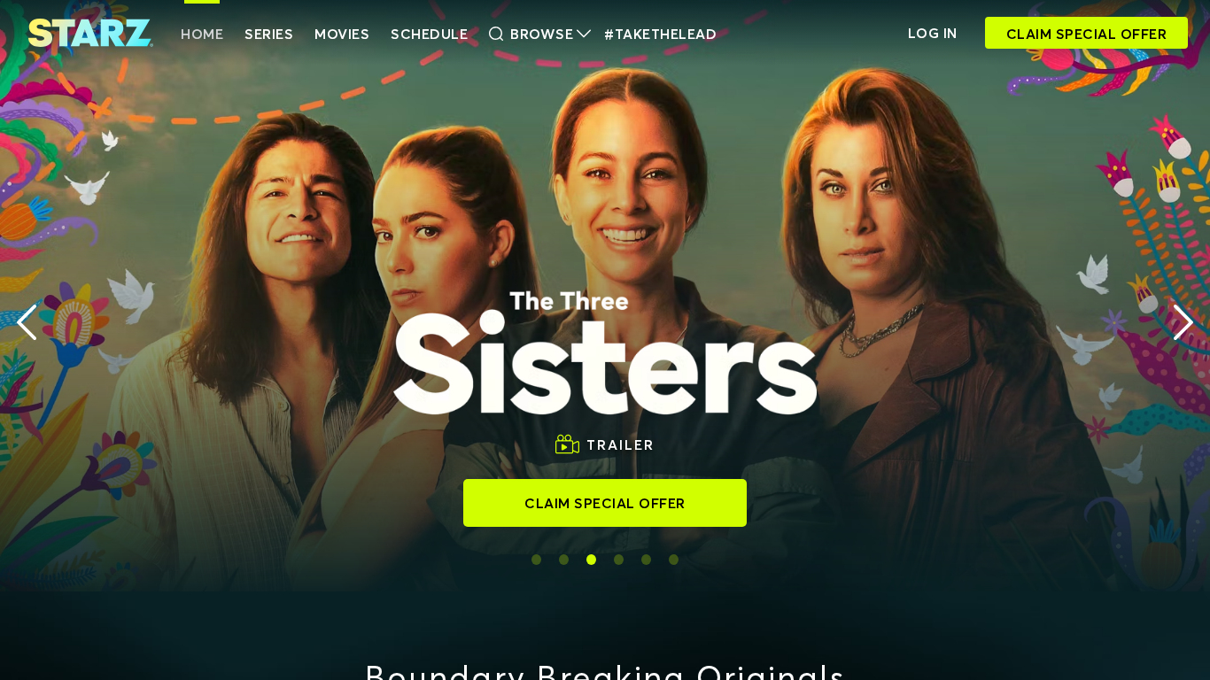 Affiliate program Starz Network