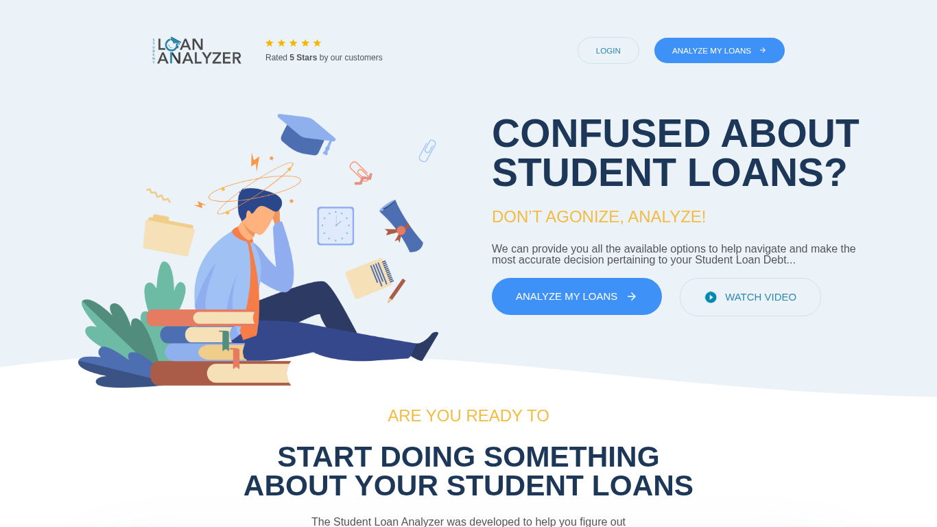 Affiliate program pre Student Loan Analyzer