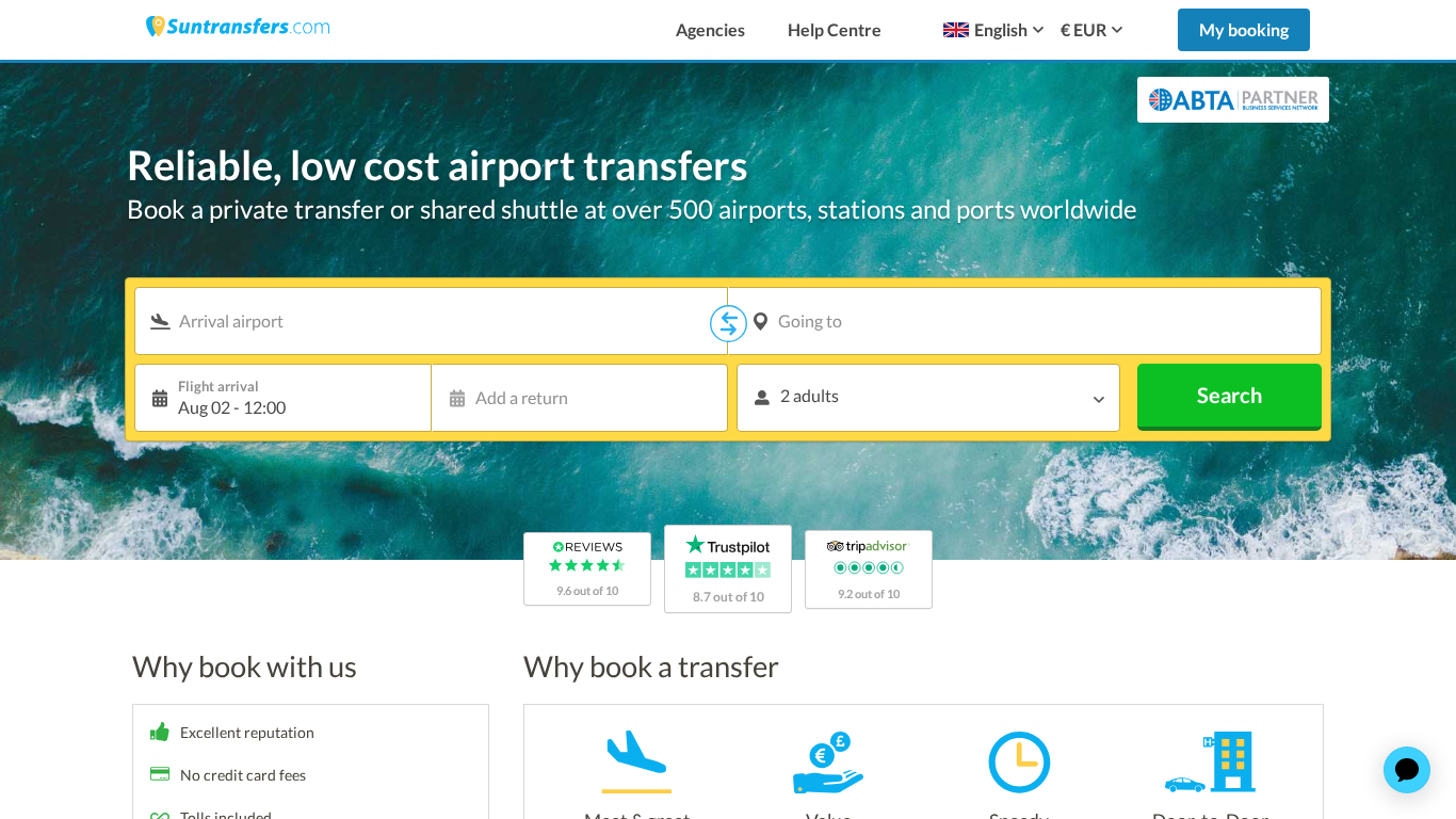 Affiliate program Suntrasfers.com