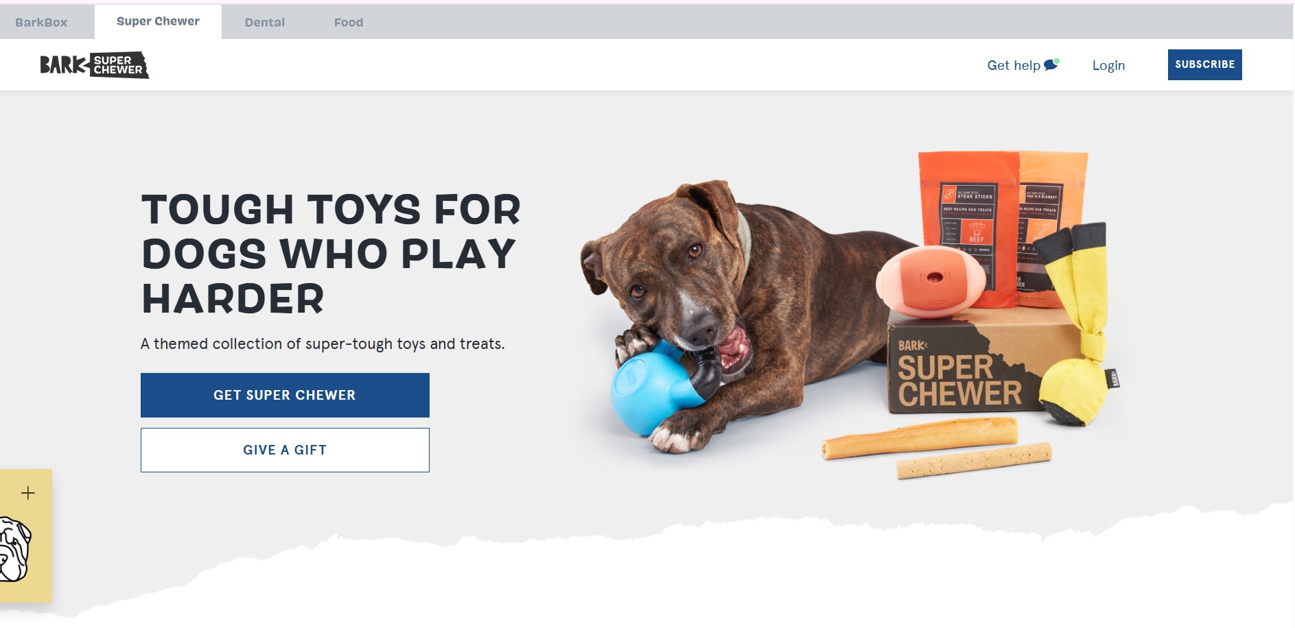 Affiliate program Super Chewer