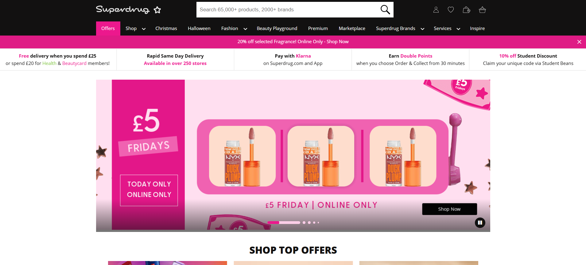 Superdrug Affiliate Program