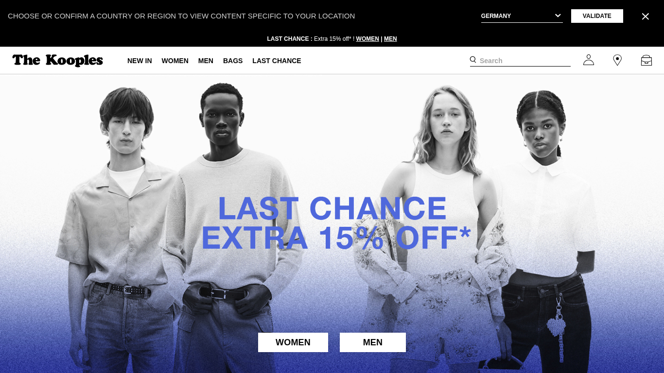 Affiliate program The Kooples